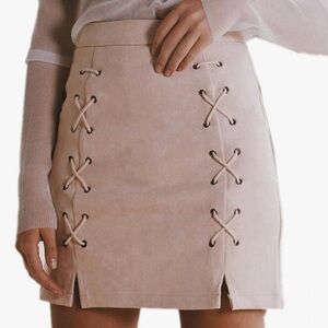 Beige Skirt